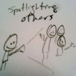 Sharing others' good work, resources, ideas. Generally things I like and want to try or think on